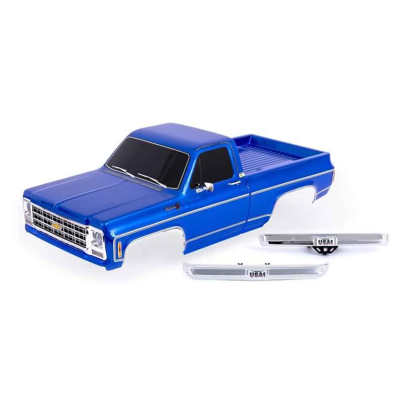 Carrocería Traxxas TRX-4 Chevrolet K10 1979 pintada Azul TRX9212-BLUE