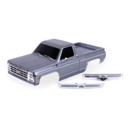 Carrocería Traxxas TRX-4 Chevrolet K10 1979 pintada Gris TRX9212-SLVR