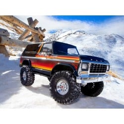 Traxxas TRX-4 Ford Bronco 1979 sunset clipless TRX82246-4SUN