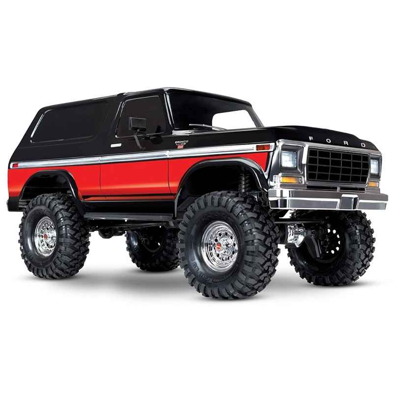 Traxxas TRX-4 Ford Bronco 1979 Red clipless TRX82246-4RED