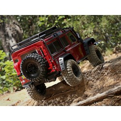 Traxxas TRX-4 Land Rover Defender 110 Rojo TRX82056-4RED