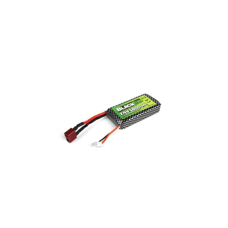 Bateria Blackzone LiPo 7.4V 2S 1600mAh T-Plug 540247