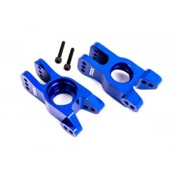 Manguetas de ejes Traxxas de aluminio 6061-T6 Azul TRX9552X