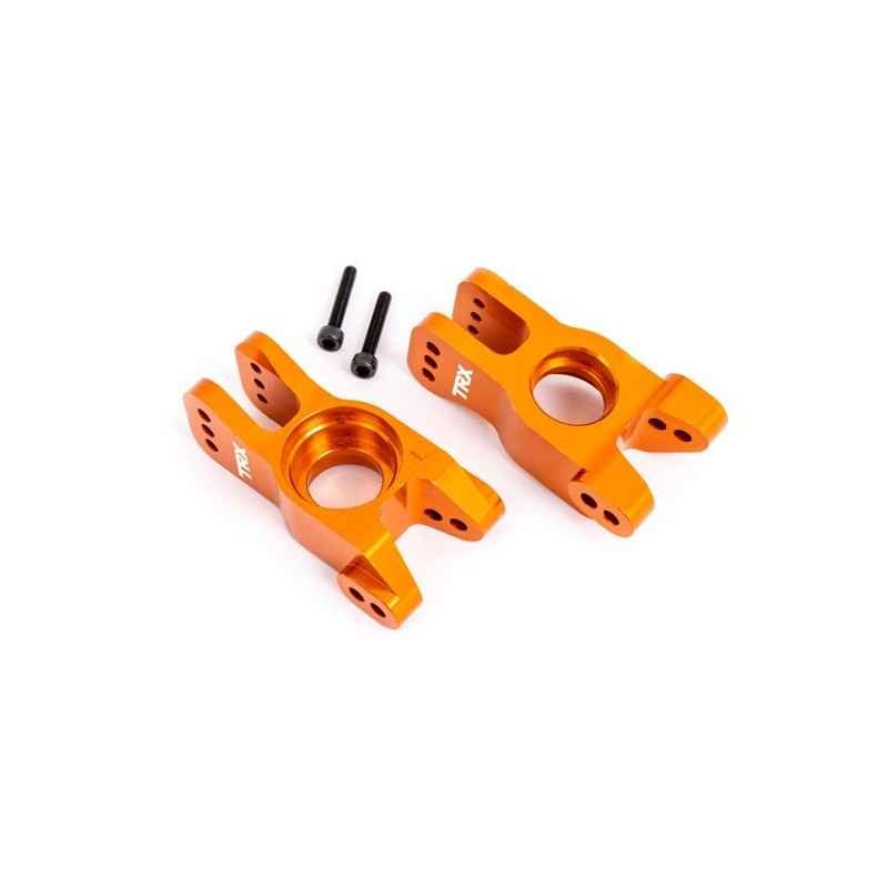 Manguetas de ejes Traxxas de aluminio 6061-T6 Naranja TRX9552T