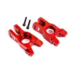 Manguetas de ejes Traxxas de aluminio 6061-T6 Rojo TRX9552R