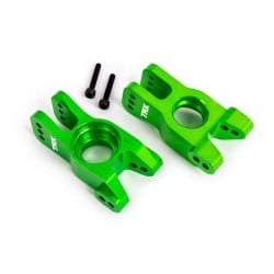 Manguetas de ejes Traxxas de aluminio 6061-T6 Verde TRX9552G