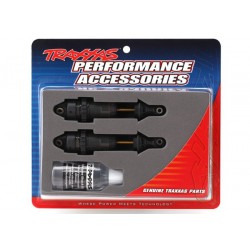 Amortiguadores Traxxas cuerpo largo GTR anodizado duro (ensamblados) (2pcs) (sin resortes) TRX7461X