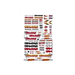 Pegatinas Official Team Traxxas racing decal set TRX9950