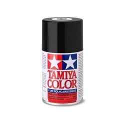 Spray de pintura Tamiya PS-5 Black Polycarbonate 100ml 86005