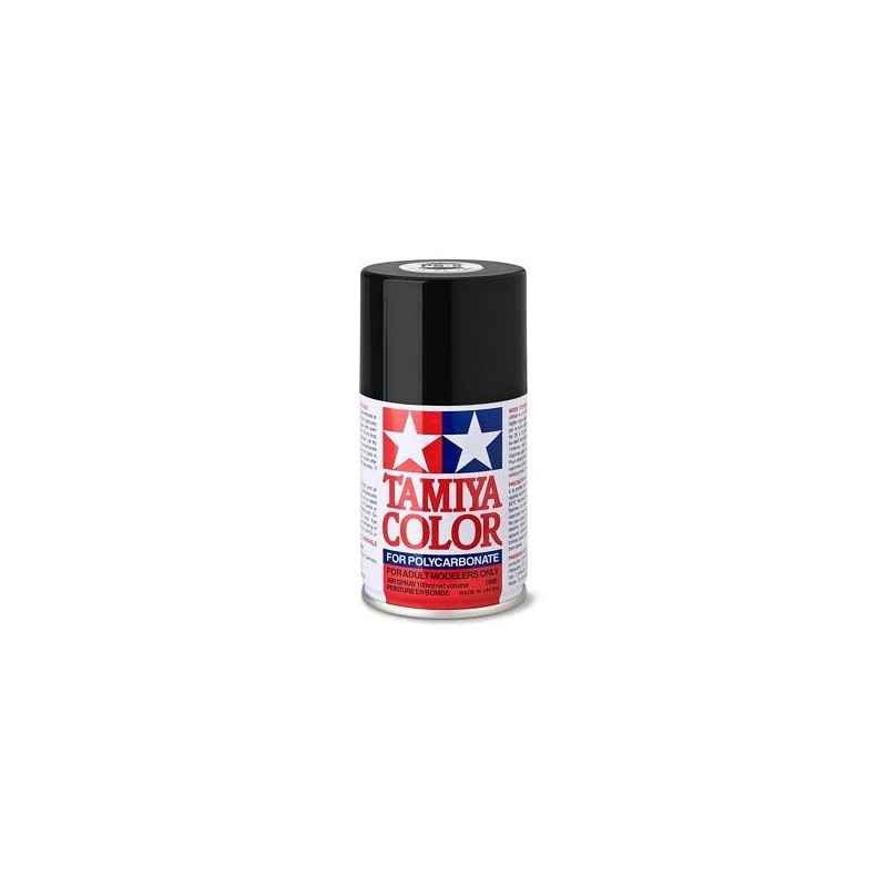 Spray de pintura Tamiya PS-5 Black Polycarbonate 100ml 86005