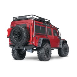 Traxxas Land Rover Defender TRX-4 Crawler Clipless RED TRX82256-4-RED