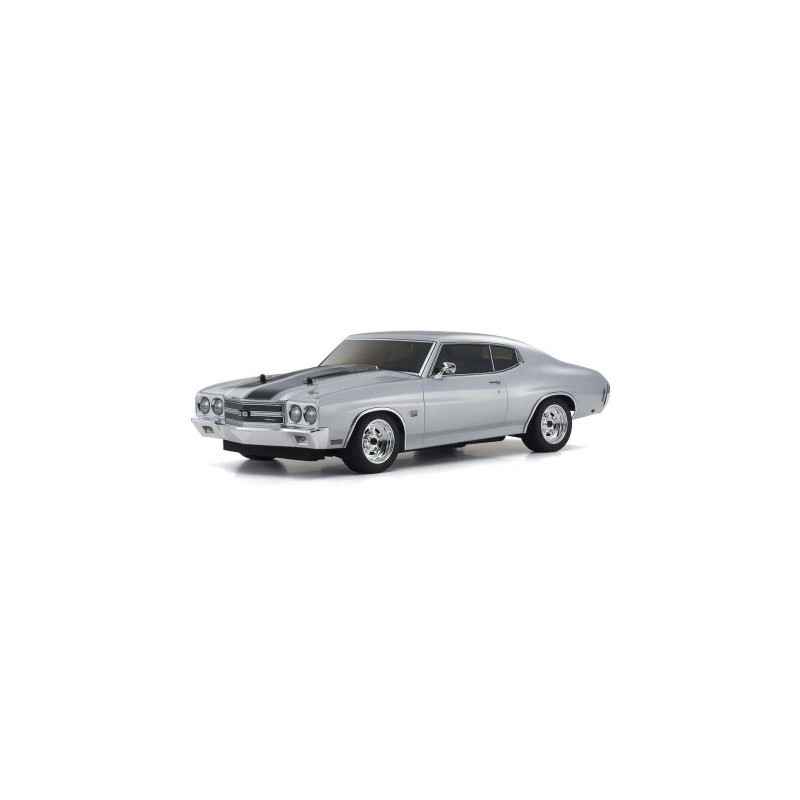 Kyosho Fazer MK2 (L) Chevy Chevelle SS454 1970 Silver 1:10 Readyset K.34416T1C