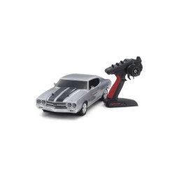 Kyosho Fazer MK2 (L) Chevy Chevelle SS454 1970 Silver 1:10 Readyset K.34416T1C