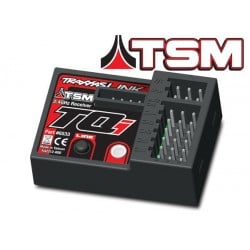 Receptor Traxxas TQi 2.4GHz con telemetria y TSM 5 canales TRX6533