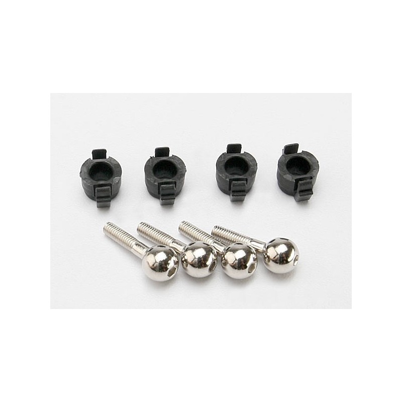 Bolas de pivote Traxxas 1/16 con tapa (4pcs) TRX7033