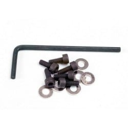 Tornillos Traxxas de 3x8 cabeza cilíndrica (hexagonal) TRX1552