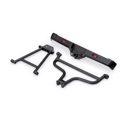 Parachoques trasero con soportes (trasero superior e inferior) compatible con Traxxas Ford Raptor R TRX10152