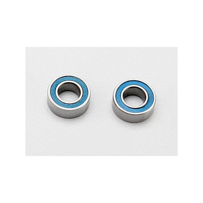 Rodamientos de bolas Traxxas 4x8x3mm sellados con caucho azul (2pcs) TRX7019