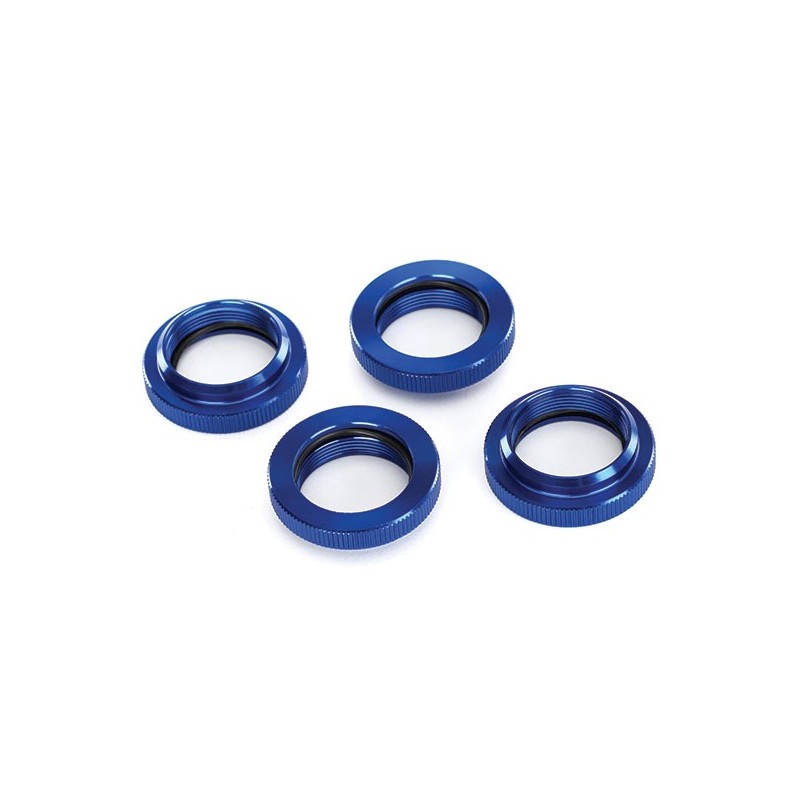 Spring retainer (adjuster) blue anodized aluminum GTX shock