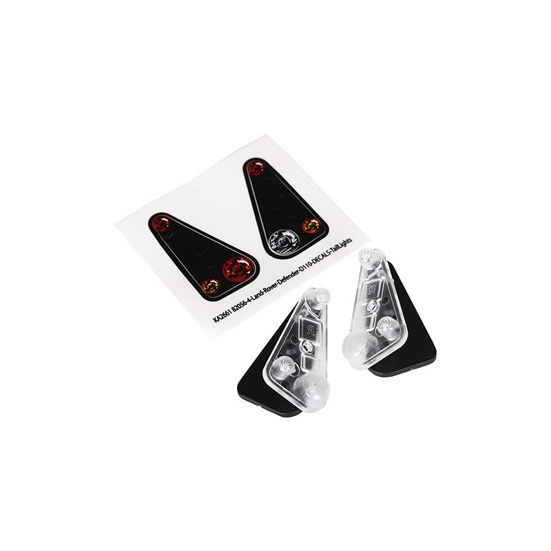 Lentes de la luz trasera Traxxas Land Rover Defender TRX-4 (2pcs) TRX8014