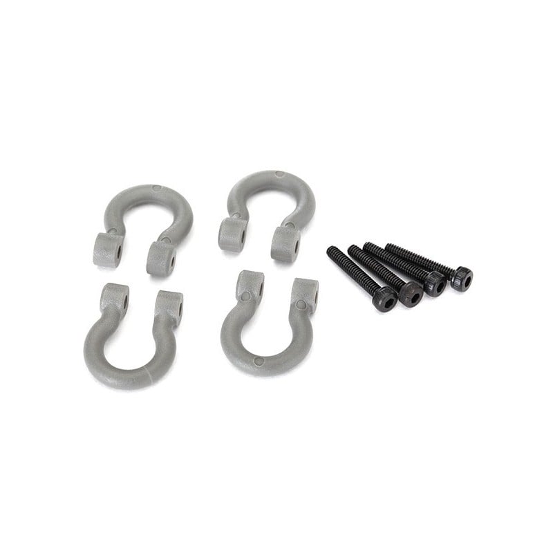 Aros en D de plástico para parachoques Traxxas TRX-4 (4pcs) TRX8234