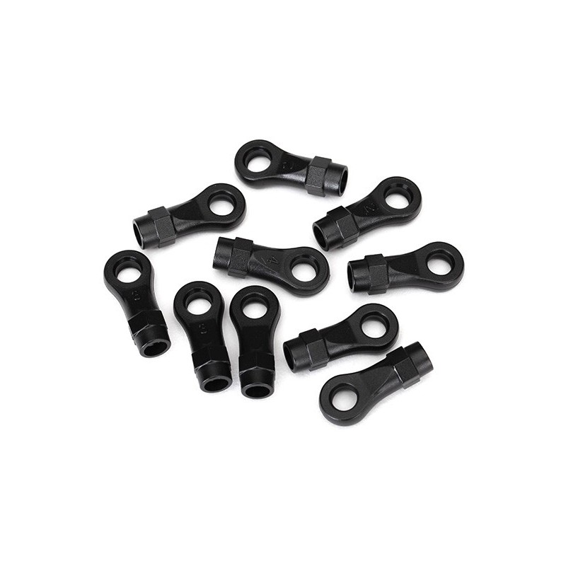 Extremos de varilla rectos Traxxas (10pcs) para TRX-4 TRX8276