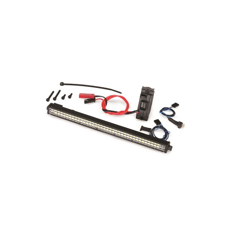 Kit de barra de luces LED Traxxas para Land Rover Defender TRX-4 con fuente de alimentación TRX8029